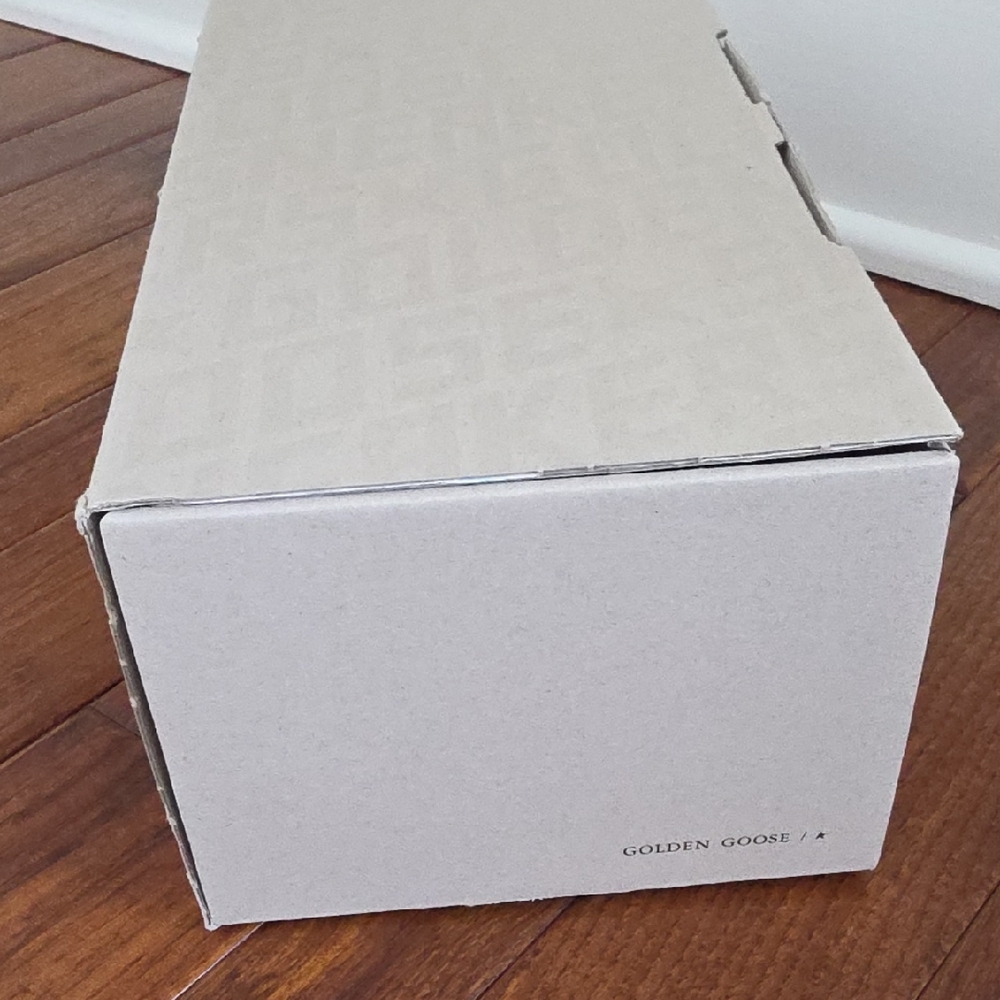 Golden Goose Beige Shoe Box